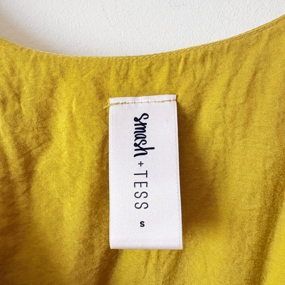 Smash + Tess x Lusiana Lopilato Maxi Dress The River Maxi Pistachio Pop Small - Picture 6 of 7